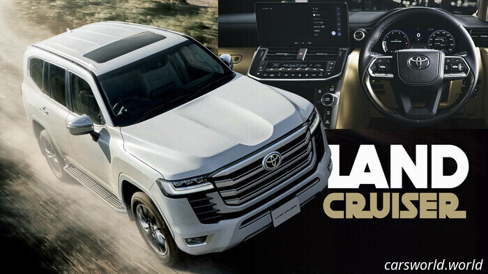 2026 Toyota Land Cruiser 300 ottiene una revisione digitale, ma nessuno può comprarlo / Carscoops